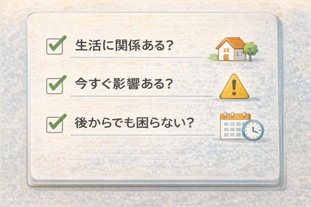 話題のニュースを深追いするか判断するためのチェックポイント
